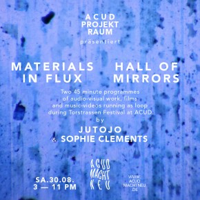 Video Screenings @ ACUD Projektraum Video Screenings @ ACUD Projektraum
