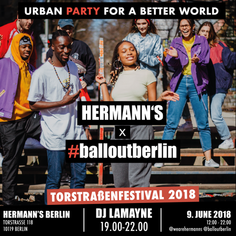 HERMANN’s X #balloutberlin