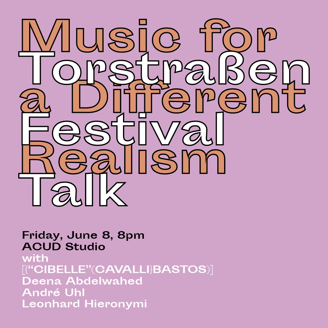 Talk: Music for a Different Realism